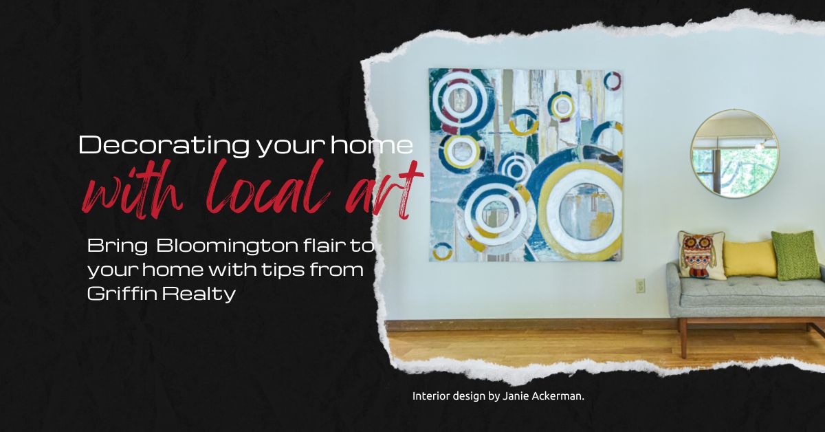 Decorating your home with local art